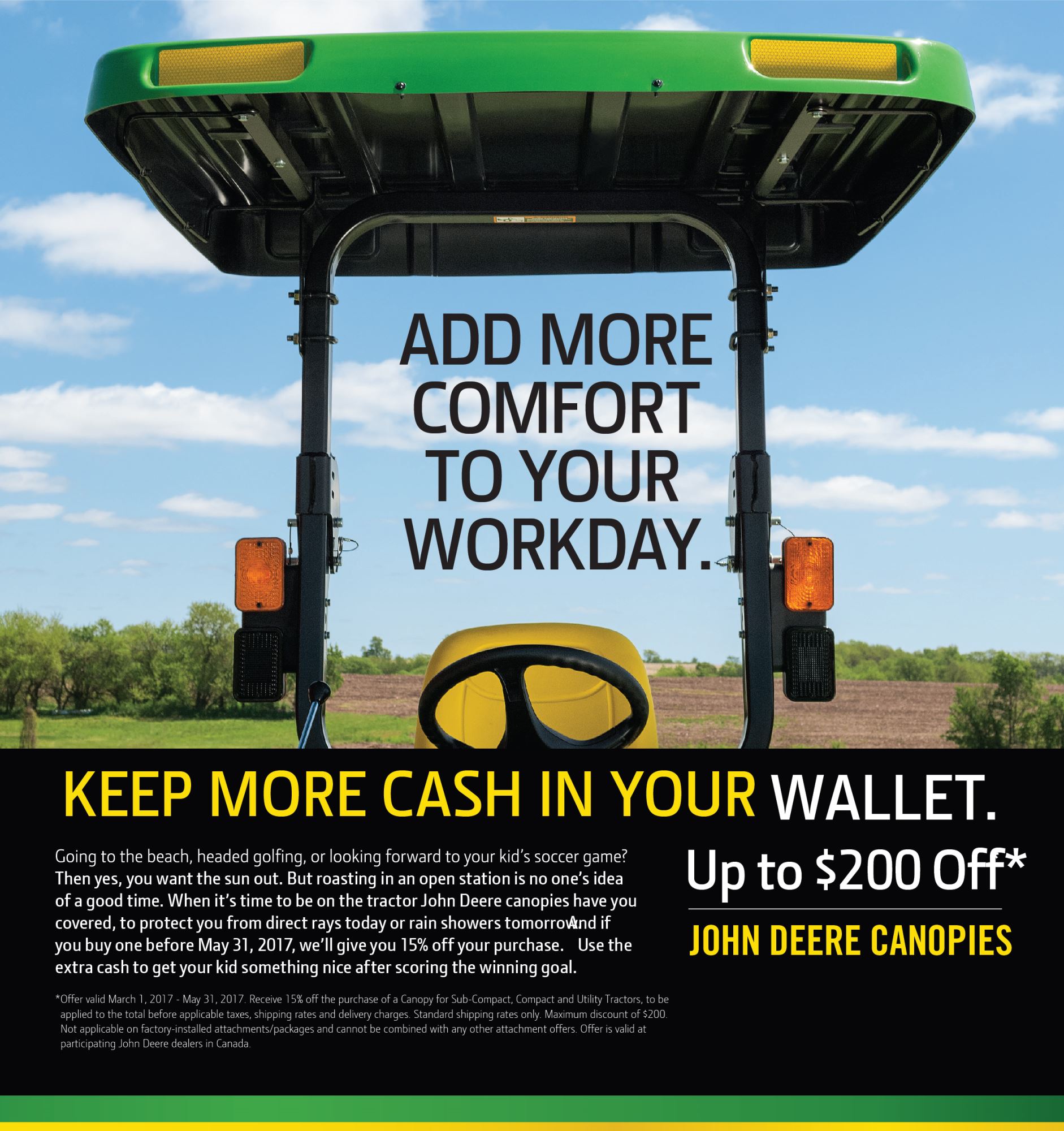 john deere canopies - prairiecoast equipment john deere canopies - prairiecoast equipment