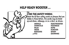 Safety Word Search PDF