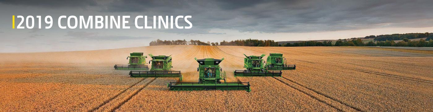 2019 Combine Clinics John Deere
