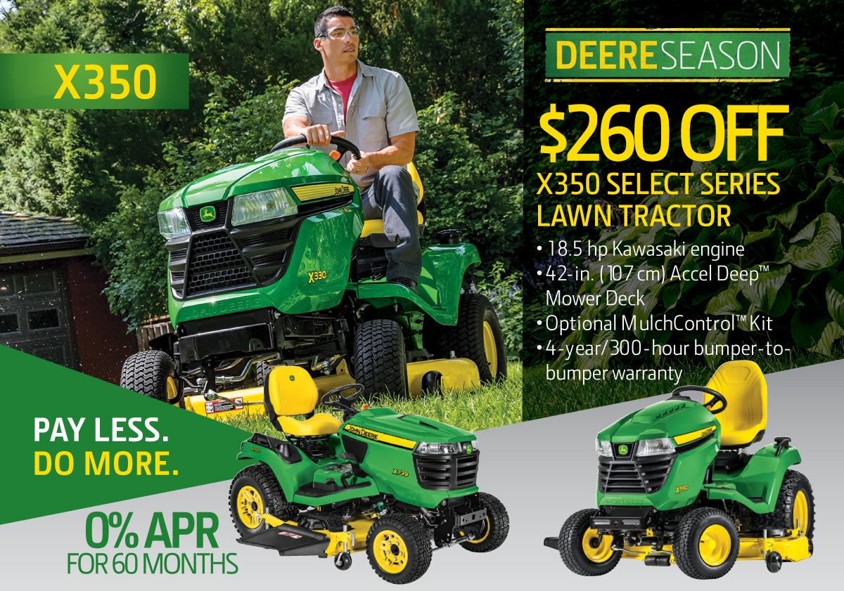 Deere Season Riding Lawn Mower