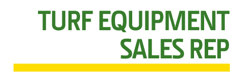 Turf Equipment Sales Rep