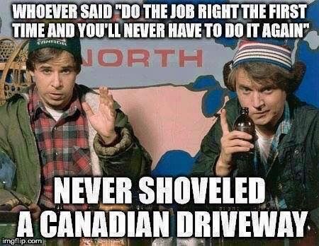 Canada Snow Shoveling